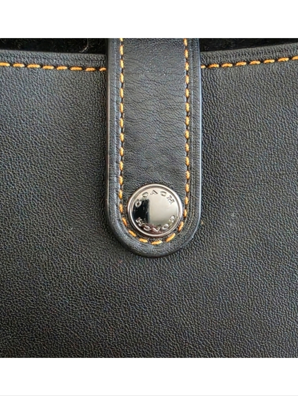 Coach 38482 1941 Saddle 23 Crossbody Patchwork Black Suede Leather Bag - Picture 9 of 16